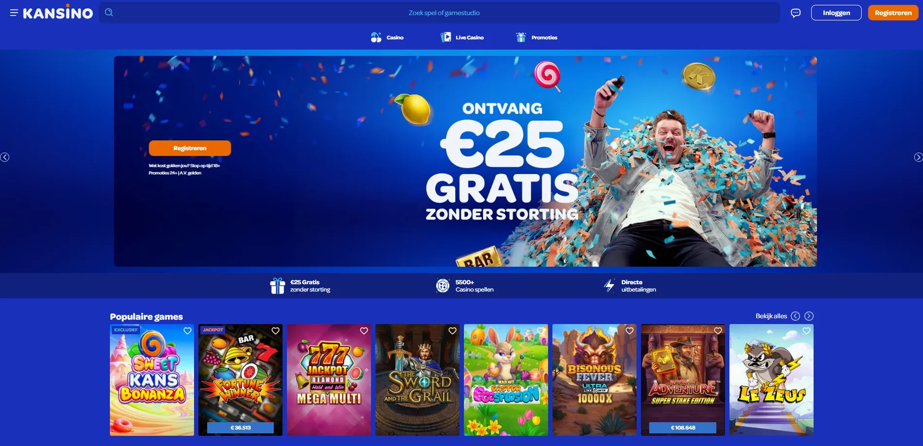 Online casino zonder registratie: populaire platforms in 2026
